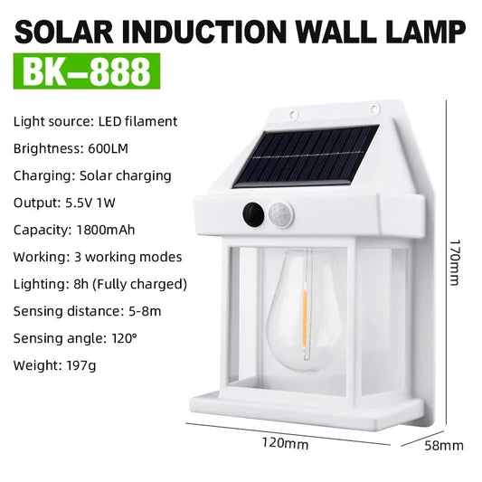 Solar Wall Light – Outdoor Solar powered Waterproof LED with Motion Sensor