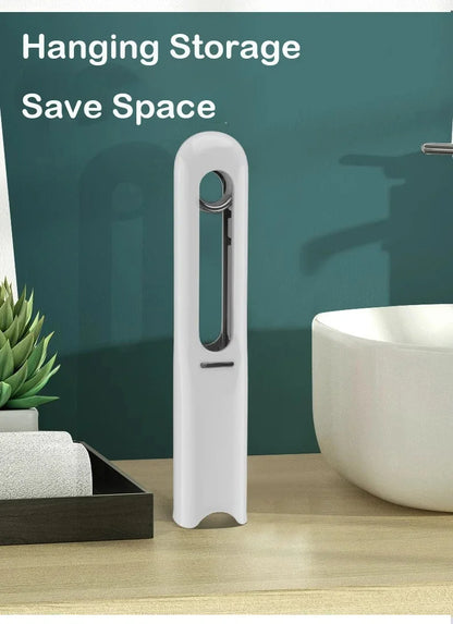 Portable Mini Mop - Foldable Self-Squeeze Sponge Mop for Home, Floor & Car Cleaning