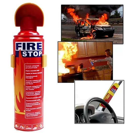 Portable Fire Stop Foam 1000 ml – Home & Car Emergency Fire Extinguisher Spray